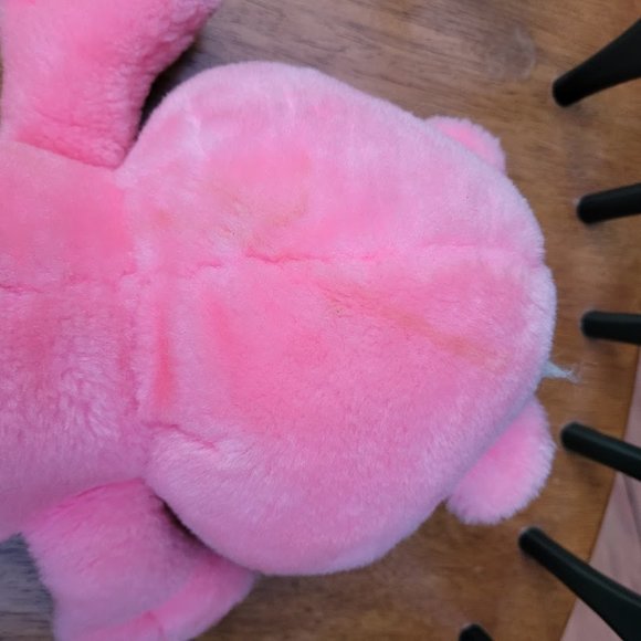 SOLD: VTG '91 Y2K Pink Love A Lot Care Bear Plush Cuddle Buddy Collector Toy - Picture 3 of 8